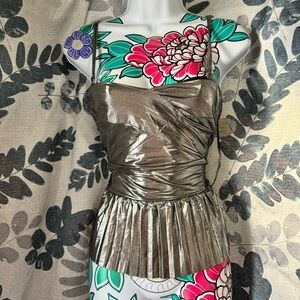 Sincerely Jules Metallic Silver Camisole